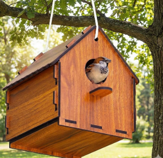 Pine Breeding Boxes & Terrace Nest Houses